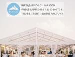 650g/M2 Curved Roof Outdoor Marquee Tent Anti Rust Surface