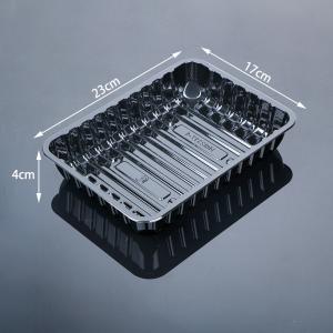 Wholesale Disposable Black PET Plastic Food and Meat Packaging Tray For Supermarket from china suppliers
