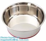 Dog Bowls Non-Slip Stainless Steel Small Cat Food Bowls Unbreakable Thicken Cat