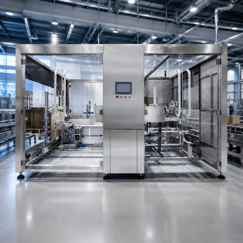 Wholesale Automatic Vertical Case Erecting, Packing and Sealing Machine from china suppliers
