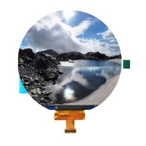 Wholesale 580nits Brightness Round TFT LCD Display Screen 3.6 Inch 544x506 Resolution from china suppliers