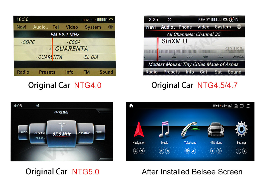 12.3 Inch android head unit Mercedes BENZ S Class W221 W216 car stereo with apple carplay