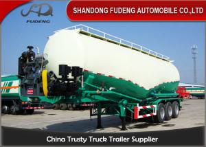 Wholesale 50 CBM 55 CBM 60 CBM Bulk Cement Tanker Trailer bulk cement powder cargo tanker from china suppliers