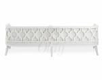 Elegant Wooden Sofa Dubai white Wedding Furniture Sofa and Event Rental Sofas