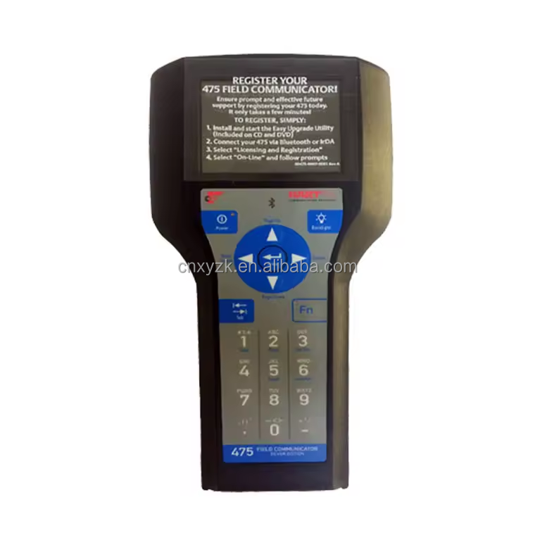 Emerson 475 Field Handheld Communicator 3.9 Processor 80 MHz Hitachi SH3 for HART and Fieldbus