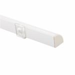 Milky Cover V Shape Cabinet Light Led Extrusion Profile Surface Mounted