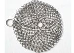Durable Anti Rust Chain Mail Pan Scrubber With 1.2mmx10mm Rings For Kitchen