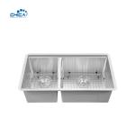Topmount Kitchen Sink Double Bowl Kitchen Sink 28x19x10 Stainless Steel Kitchen