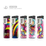 Blue Flame Cigarette Lighter Custom Lighter Metal Windproof Straight Watch