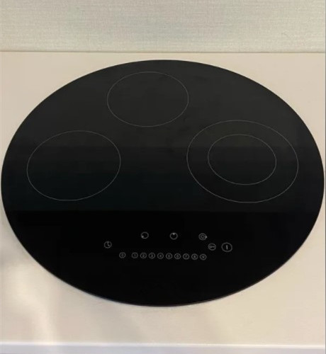 Round 3 Ring Infrared Cooker Built In Sense Touch Ceramic Hob