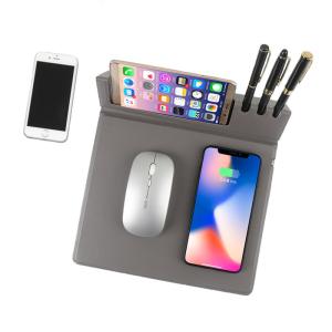 Wholesale Heatproof Portable Wireless Charger Corporate Gift Multifunctional Mouse Pad from china suppliers