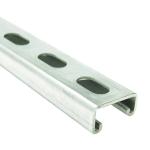 Standard Cable Trunking C Shape Channel For Professional Cable Management