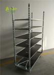 Outdoor Flower Cart Electro Galvanized , Flower Display Trolley 2.0*1800 Mm Post