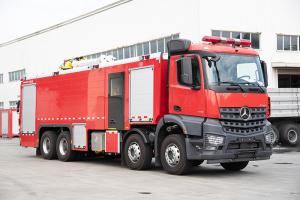 Wholesale Mercedes-Benz 8X4 Water Foam Fire Fighting Truck Good Price Specialized Vehicle China Factory from china suppliers