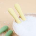 Baby Silicone Food Feeder Spoon and Fork Customized Silicone Products Heat