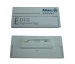 Business Reusable Name Badges Plastic Acrylic Material Staff Badge Holders