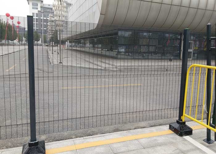 OHSAS Powder coating Anti Climb Anti Cut Fence 358 Security Mesh