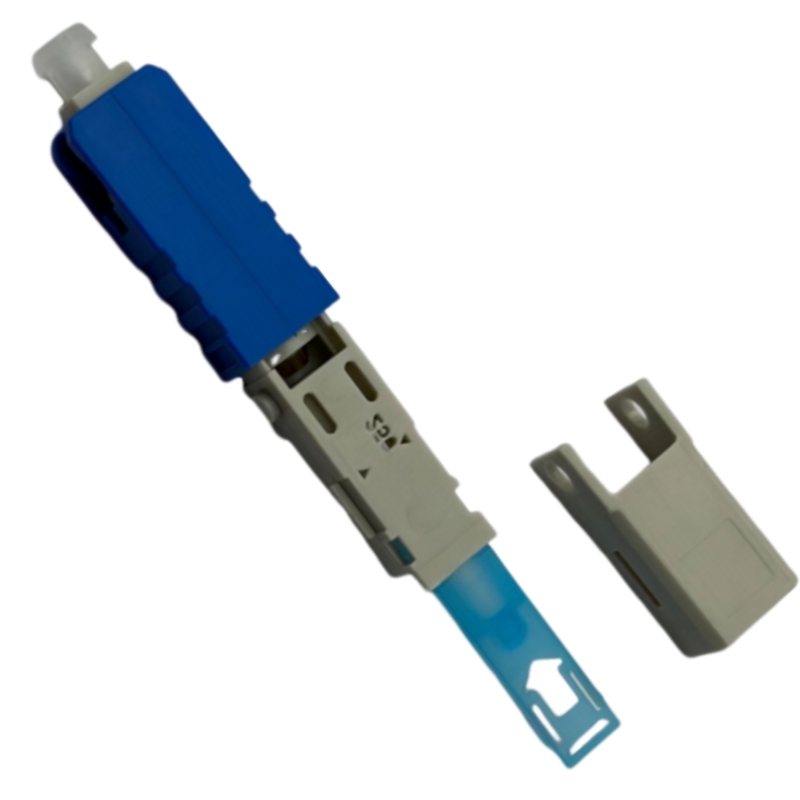 FTTH SC LC Fiber Optic Equipment Fast Connector for FTTX Hot Melt Laser Connection