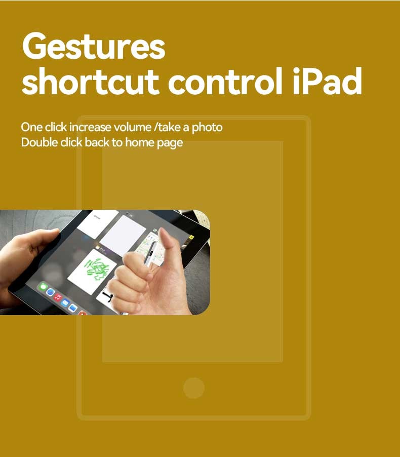 Fast Charge 2nd Generation Ipad Drawing Pen Compatible With Apple Ipad
