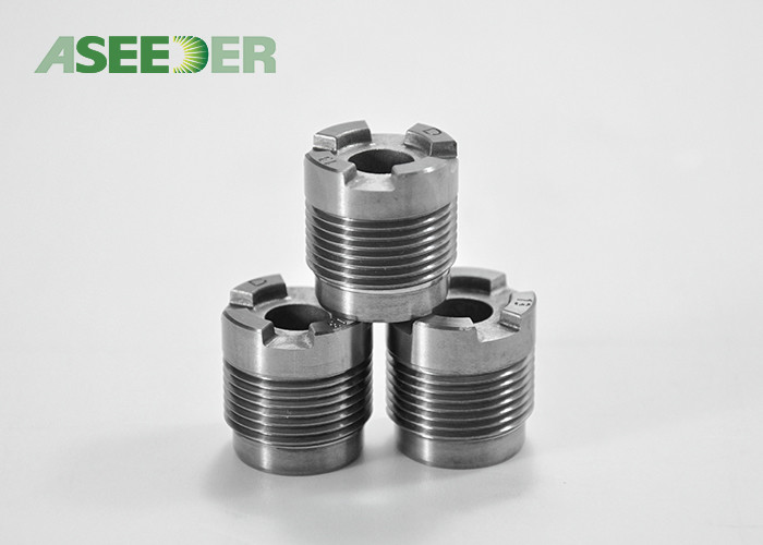 Custom Made Cemented Carbide Wear Parts / Strong Head Thread Nozzle