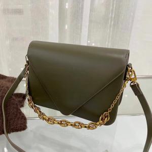 Wholesale Thick Chain PU Shoulder Bag 26cm Vintage Envelope Bag from china suppliers