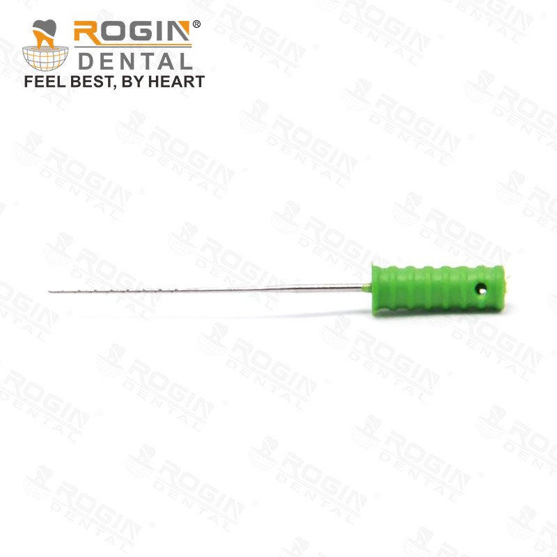 Dental Root Tools 32pcs Flexible 21mm Stainless Steel Barbed Broaches for Easy and Safe Tissue Removal