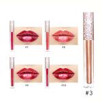 Waterproof Nude Vegan High Pigment Glossy Liquid Lipstick