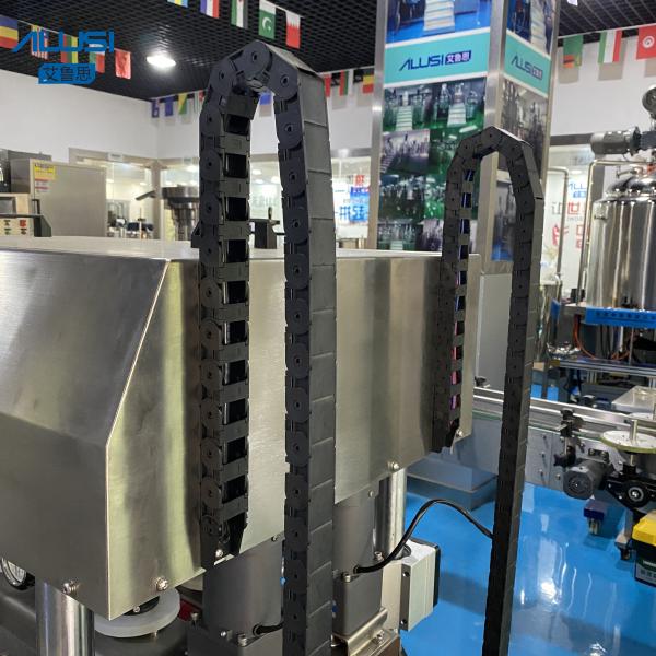 Automatic Plastic Bottle Hand Sanitizer Edible Oil Filling Capping Packaging