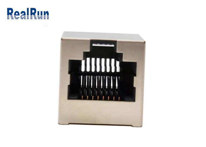 Phosphor Bronze Vertical RJ45 Modular Jack Connector PCB UL94V-0