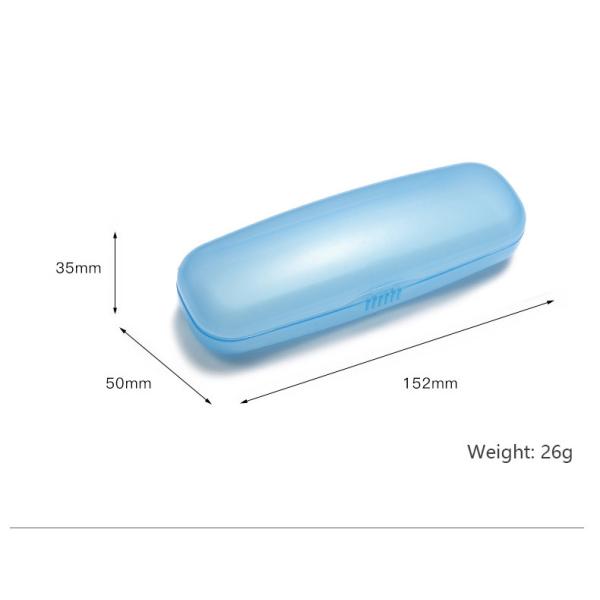 Inno-S071 Manufacturer Direct Supply New Designer Pure Color Cheap Plastic Reading Glasses Case, Custom Logo