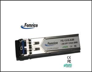Wholesale 1.25Gbps FC 1310nm Wavelengh, Single-mode Dual LC 20km SFP Module, SFP Transceiver from china suppliers
