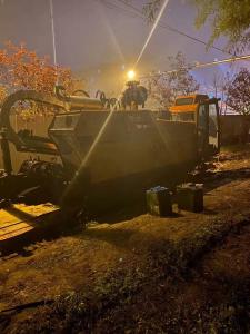 Wholesale 42ton horizontal directional drilling machine, project Ф219steel pipe, drilling distance 1010m. from china suppliers