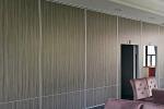 Soundproof Foldable Wooden Movable Partition Walls for Banquet Hall / Airport