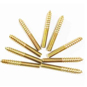 Wholesale Double Threaded Dowel Hanger Wood Screw Galvanized 150mm Length from china suppliers