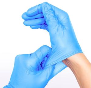 Wholesale Wholesale High-Quality Breathable Disposable Gloves Blue For Hand Protection from china suppliers