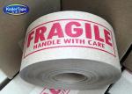 Water Active Starch Adhesive pe film Kraft Paper Gummed Sealing Tape