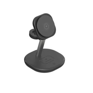Wholesale Custom Logo Multifunctional 3 In 1 Wireless Charger Station Stand Qi 15W Fast Charging from china suppliers