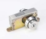 Double Cylinder Aluminum Frame Glass Door Lock SUS304 Clinder Cover