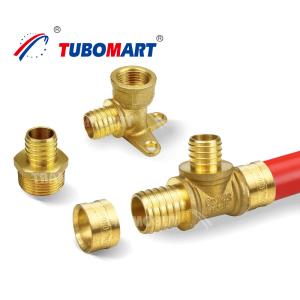 Wholesale Industrial Pex Tubing Fitting Smooth Operation Brass Pex Pipe Joints from china suppliers