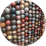 Wholesale Natural Stone Jasper Round Loose Beads 8mm Labradorite Loose Beads