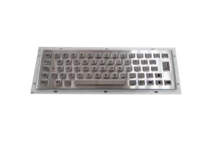 Wholesale PS/2 USB 64 Keys Stainless Steel Keyboard For Information Kiosk from china suppliers