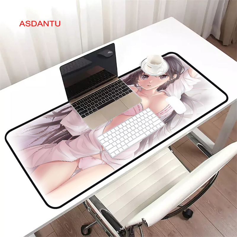 800*300*3mm Customized Natural Rubber Lock Edge Office Desk Pad for Gaming Enthusiasts