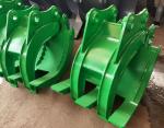 Manufacturer High Efficiency Excavator Hydraulic Steel Roc / Log Grab Hydraulic