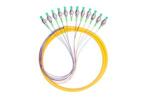 Wholesale OEM ODM 12 Color Fiber FC UPC APC Fiber Optic Pigtail Single Mode from china suppliers