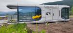 Hotel Accommodation 38 M2 Model E7 Solar Capsule House With Luxury Apple Cabin