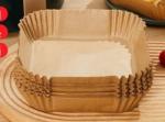 50Pcs Square Disposable Air Fryer Paper Liner Heat Resistant Steamer Non Stick