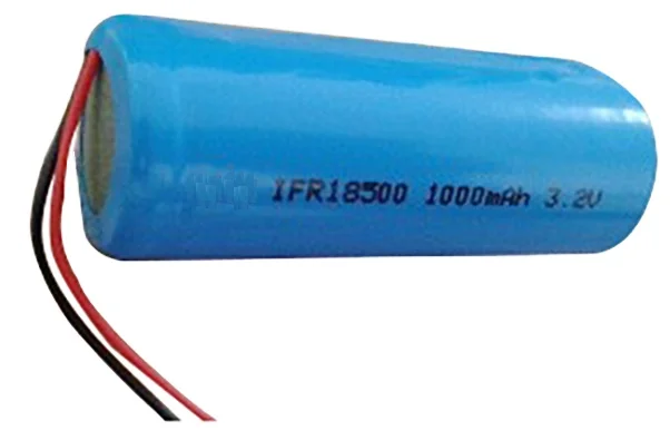 IFR 18500 1000mah 3.2v LFP 3.7V Rechargeable Lithium Ion Battery 1200mah 1500mah