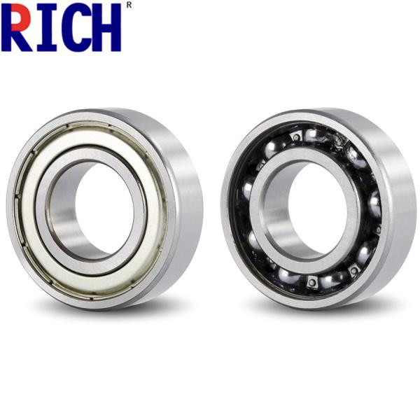 12 - 40 Mm V1 Gearbox Bearings 6200 Series Ball Type Grease Lubrication