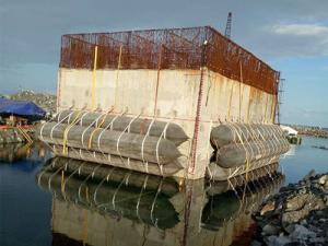 Wholesale ISO9001 Prefabricated Caisson Ship Launching Airbags 6 Layer from china suppliers