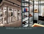 Alloy 6061 Aluminium Closet Doors Transparent Wardrobe OEM ODM